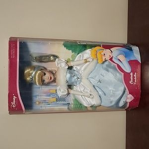 Disney Princess Cinderella porcelain Brasskey doll